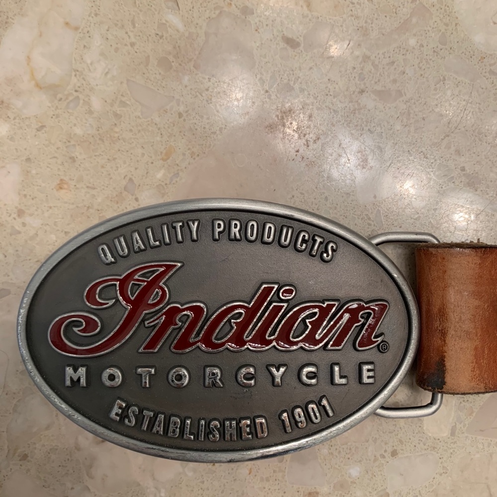 Men’s Belt Buckle “Indian Motorcycles”